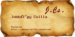 Jobbágy Csilla névjegykártya